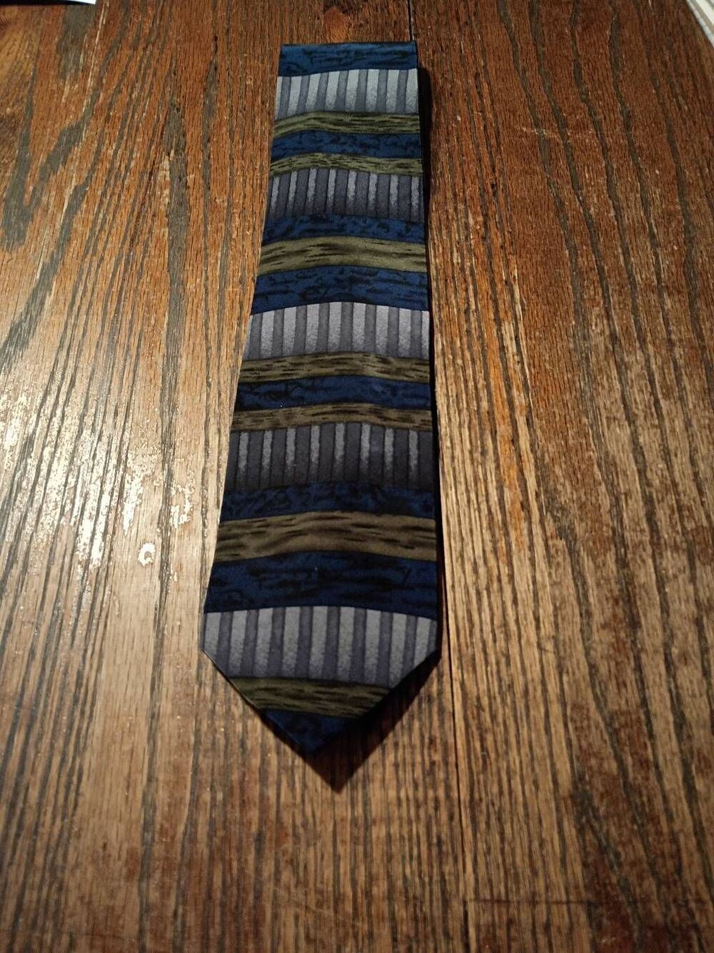 Cocktail Collection Blue Green Grey Silk Tie Necktie Office Formal Wedding